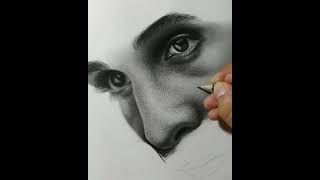 how to draw skin texture with pencil // pencil drawing // realistic drawing 💕