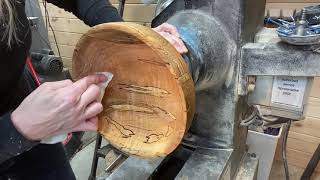 Woodturning the Natural Beauty of Spalted Maple