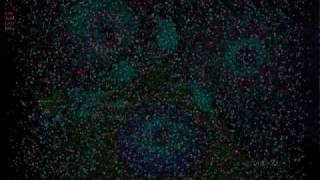 Code Swarm with colored file types