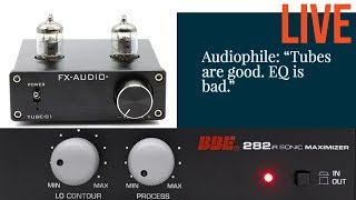 FX Audio Tube-01 Preamp \u0026 BBE Sonic Maximizer Desktop - Unboxing and First Impressions