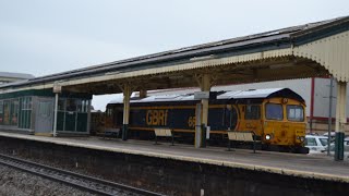 #537: GBRf Class 66740 passes Chippenham (19/08/15)