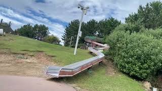 きらら博ってなんだ！②(きらら浜自然観察公園)(展望台)(トンボ池)(馬)(遠石島)(山口きらら博記念公園)(トンネル)(遊具)(滑台)(ロッククライミング)(ターザン)　2024/11/2