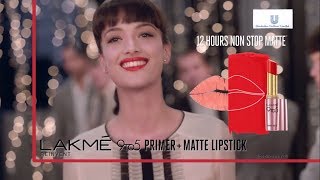 Lakmé 9to5 Primer + Matte Lipstick - English