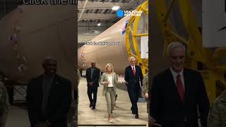 First Lady Jill Biden in Florida today #florida #jillbiden #spaceforce #shorts