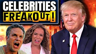 Hollywood Celebrities REACT to Trump's RETURN: Shocking Silence and Tepid Touch from Celebs!