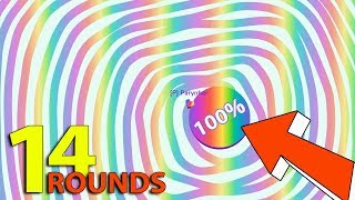 Paper.io 3 © First World Record 14 Rounds Longest Line With Direct Control Map 100%