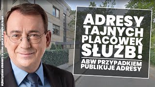 Fatalna pomyłka ABW! Przypadkowo ujawnili swoje tajne lokalizacje!