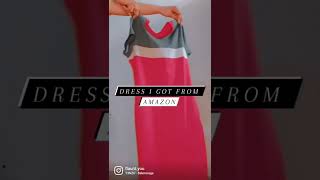 Superb dress i got from amazon | rs 225/- |affordable dresses | fashion haul #dresses #bodyconedress