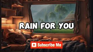 Best Soothing Rain Sounds For Sleep | Deep sleep and Stress Reliever