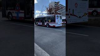 【電気バス】京阪バスにもミャクミャクがいる#shorts #路線バス