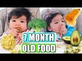 WHAT MY BABY EATS IN A DAY | 7 MONTHS OLD WHAT MY BABY EATS IN A DAY | 7 MONTHS OLD