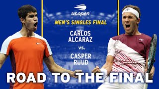 Carlos Alcaraz vs. Casper Ruud | Road to the Final | 2022 US Open