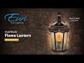 euri lighting led flame lantern