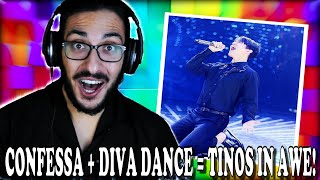 HE ALWAYS LEAVES ME WITH MOUTH OPEN! Dimash - Confessa and Diva Dance reaction