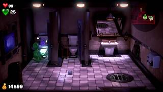 How to Turn the Water off in 3F Restroom Luigi's Mansion 3 Gem