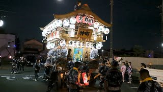 小見川祇園祭　仲町(内野下座連)　馬鹿囃子~砂切り　令和6年7月21日