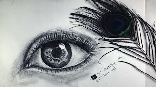 #realistic  eye drawing by  using only normal pencil || @RapidFireArt  @SouravjoshiArts