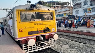 Glorious Indian Railways. Local Train. Seoraphuli Junction. Howrah Division. West Bengal.