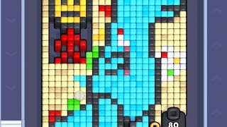 Pixel Flow Level 499. Walkthrough Gameplay
