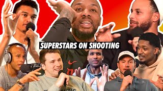 NBA Superstars On Secrets To Great Shooting | Steph Curry, Damian LIllard, Luka Doncic, Bradley Beal
