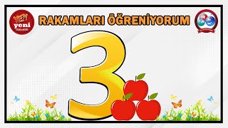 3 Rakamını Öğreniyorum | Hissetme, Okuma, Yazma, Etkinlik