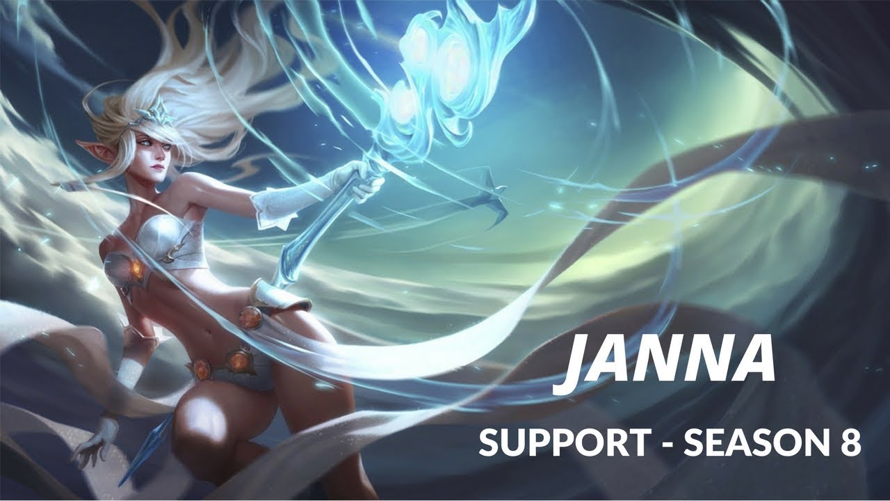 Janna SP Season 8 - Build: Runes, Items, Warding - YouTube