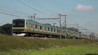 E231系1000番台 宮ヤマU534編成 東大宮～蓮田通過