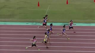 20190330鞘ヶ谷記録会 中学女子2年100m決勝2組