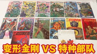 第17期：全套 变形金刚VS特种部队 漫画 IDW 出品 Transformer VS G.I. JOE Comics Review