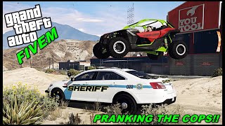 CAN-AM X3 TURBO PRANKING COPS (I TROLL COPS BY PAINTING THE X3) - GTA 5 ROLEPLAY - EP.25 - GTA MODS