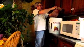 Elderberry wine part 3