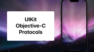 UIKit -Objective-C - How to write a Protocol - Xcode - Tutorial