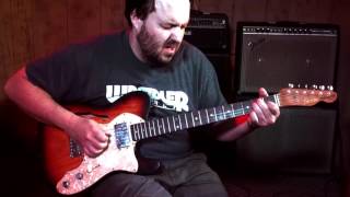 Revelator Guitars Owner Eric's personal Thinline guitar demo by Frank Morley