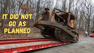 Hauling Home a 1964 Cat D8 Bulldozer after sitting 15+ years!