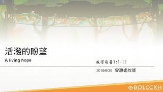 20190630高雄靈糧堂主日信息_活潑的盼望