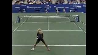 2002 US Open: Serena Williams quarterfinal win
