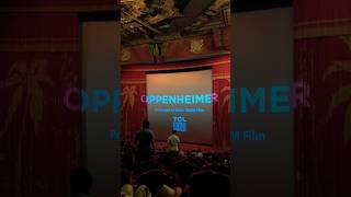 Oppenheimer IMAX 70mm at the TCL Chinese Theater in Hollywood #travel #hollywood #oppenheimer #imax