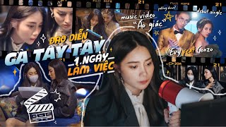 Vlog#82 MỘT NGÀY LÀM VIỆC CỦA ĐẠO DIỄN GÀ TÂY TÂY /MV ẢO GIÁC EVY FT GONZO