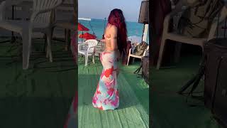 الراقصة ليلة و رقص شرقى من حفلها على بحر الساحل الشمالى - Leila belly dancer Egypt