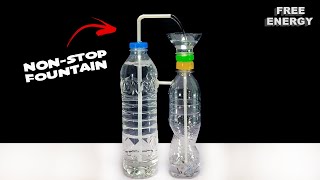 How to make Automatic water Fountain Without Electricity | Non-stop water Fountain