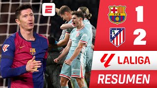 ATLÉTICO DE MADRID REMONTÓ EN EL ÚLTIMO MINUTO al BARCELONA con GOL DE SORLOTH y es LÍDER de LA LIGA