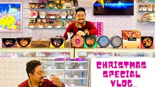 Christmas Special Vlog on Request | Mio Amore | Trying on Tons of Cakes \u0026 Savouries for Festive Time