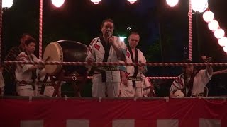 河内音頭　弥生 幸天　海山四町会盆踊り　2015.08.21