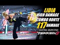 Tekken 8 LIDIA HIGH DAMAGE Combo Route