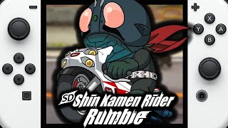 SD Shin Kamen Rider Rumble on Nintendo Switch | Gameplay