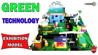 GREEN TECHNOLOGY || EXHIBITION MODEL FOR SCHOOL || PROJECT SOLUTION