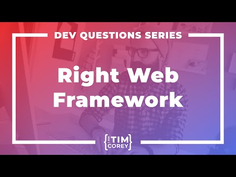 Which web framework should I use for my C# project?