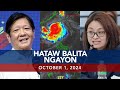 UNTV: Hataw Balita Ngayon | October 01, 2024