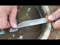 សំលៀងកំបិតអោយមុត knife restore best way