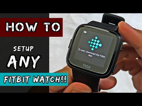 HOW to Setup Fitbit Versa